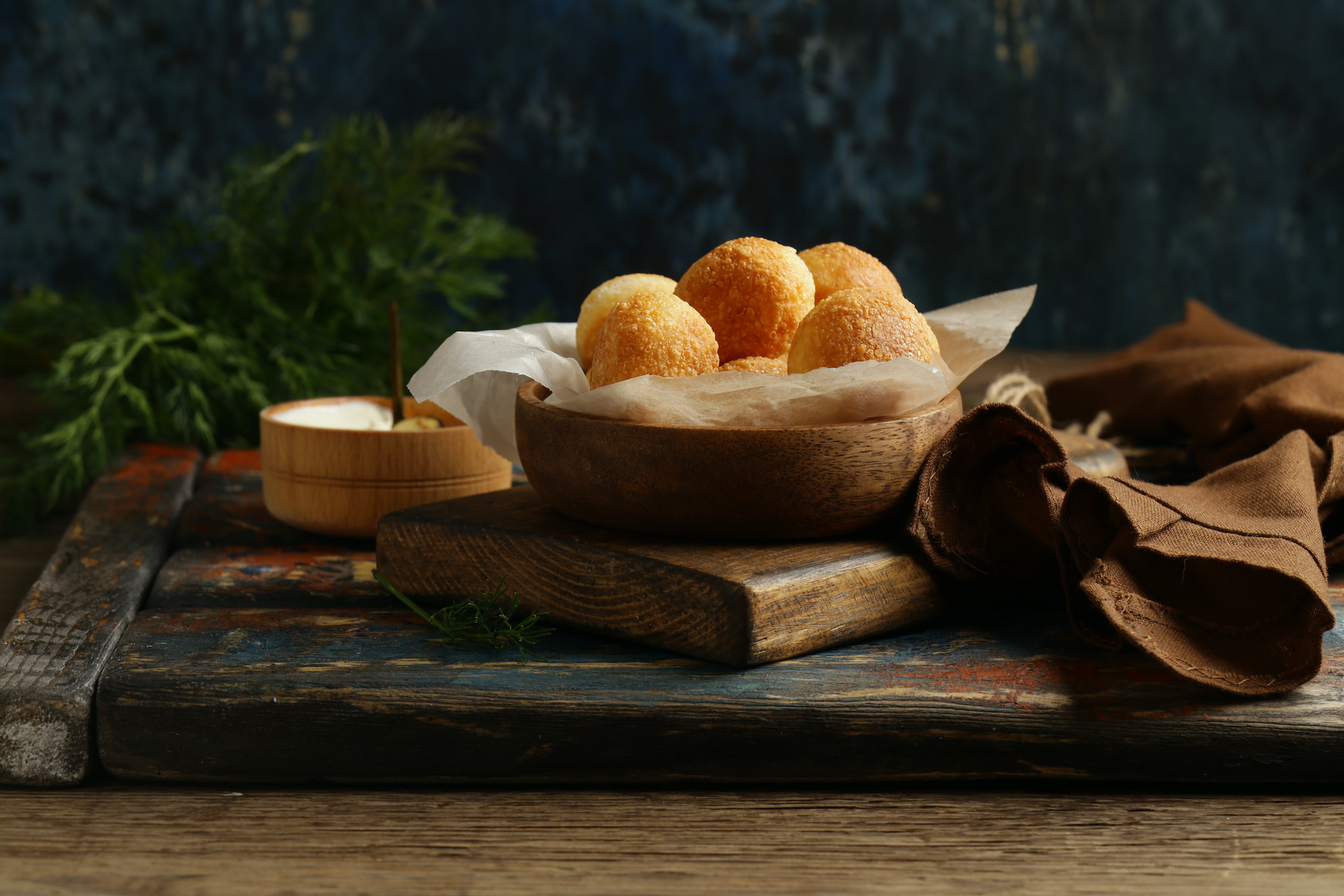 fried cheese balls for snacks